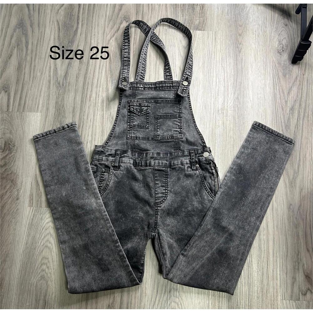 Free‎ People Ziggy Denim Overalls Size 25